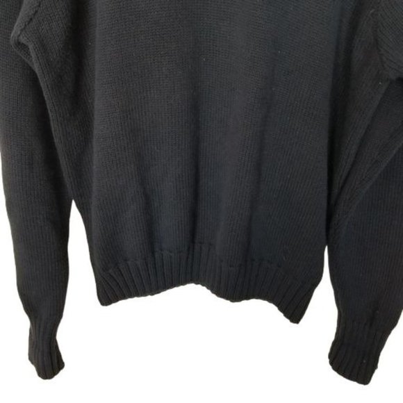 Polo Ralph Lauren Mens M Navy Blue Long Sleeves Kn - Picture 3 of 7